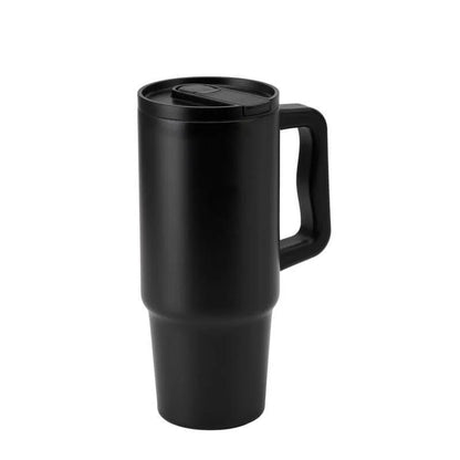 Recycled Stainless Steel Tumbler with Straw Lid