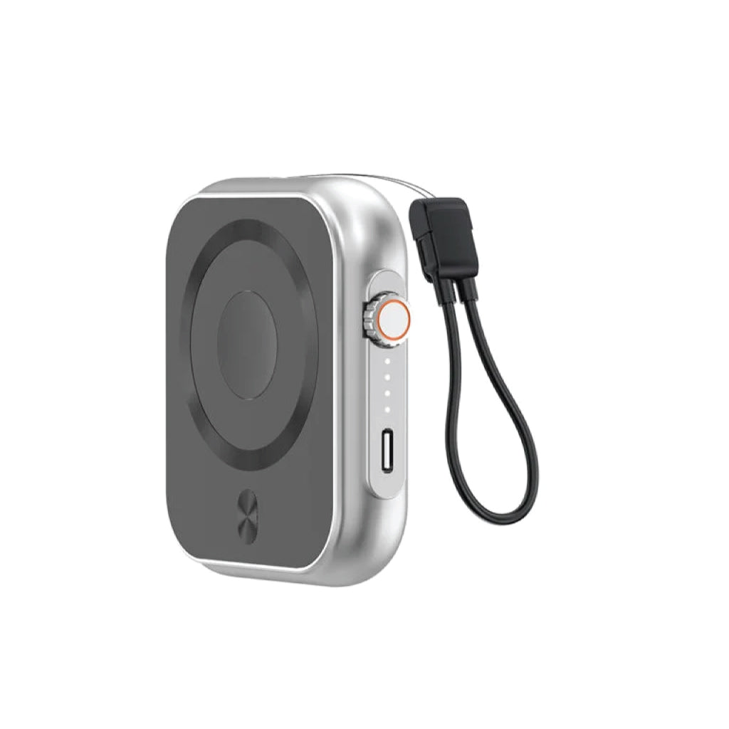 5000mAh Power Bank With 20W Fast Type-C Output & Wireless Charging