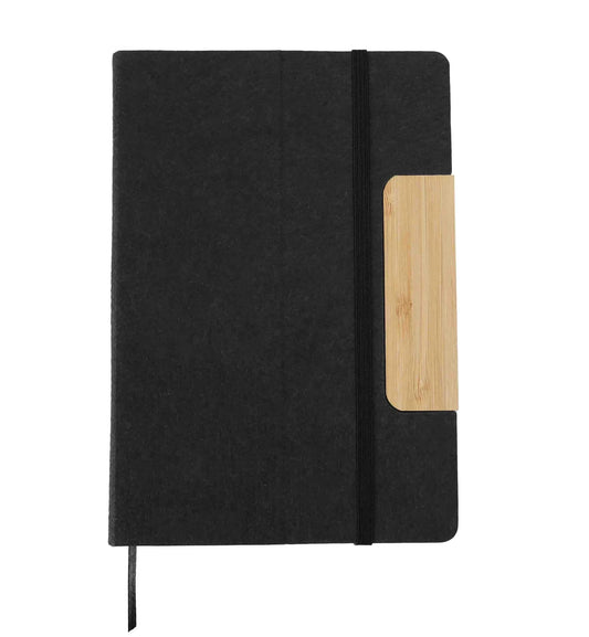 Felt Bamboo Notebook