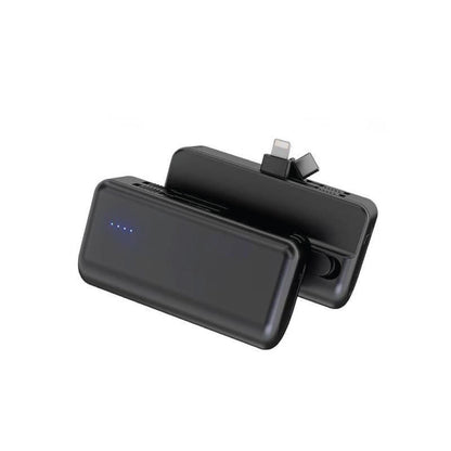 Mini Powerbank with Inbuilt Cable and Phone Stand