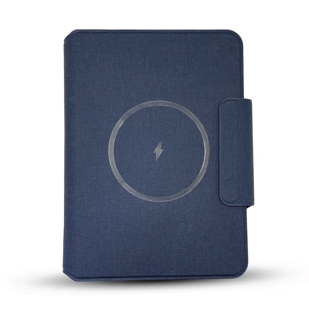 Wireless Charging Notebook With 5000mAh Power Bank