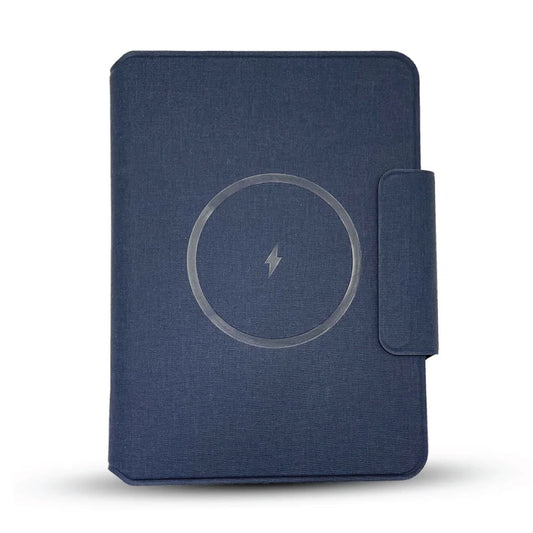 Wireless Charging Notebook With 5000mAh Power Bank