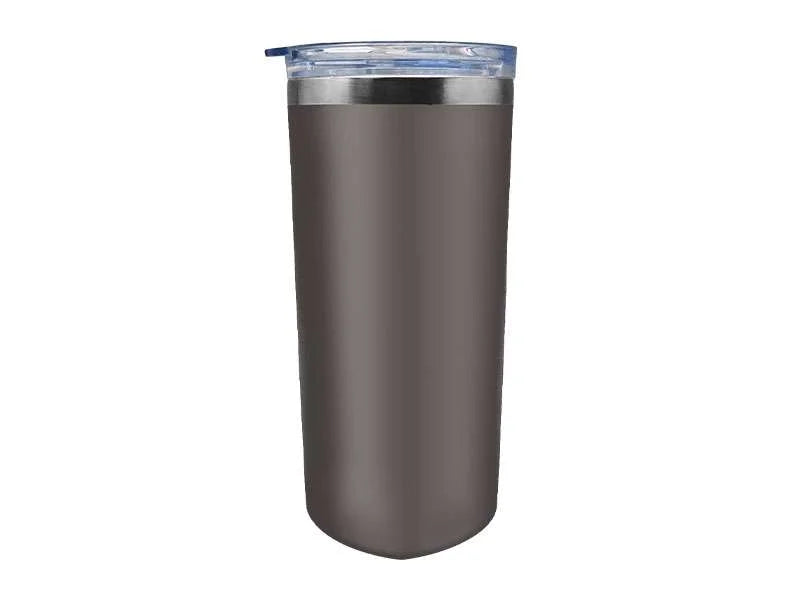 Stainless steel tumbler with straw 630ML