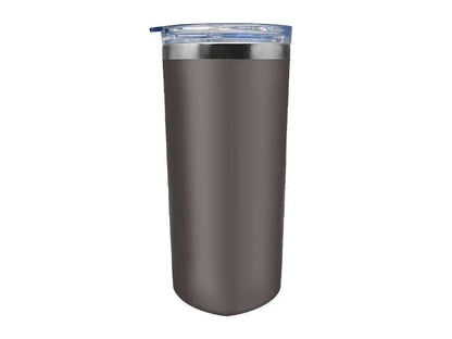 Stainless steel tumbler with straw 630ML