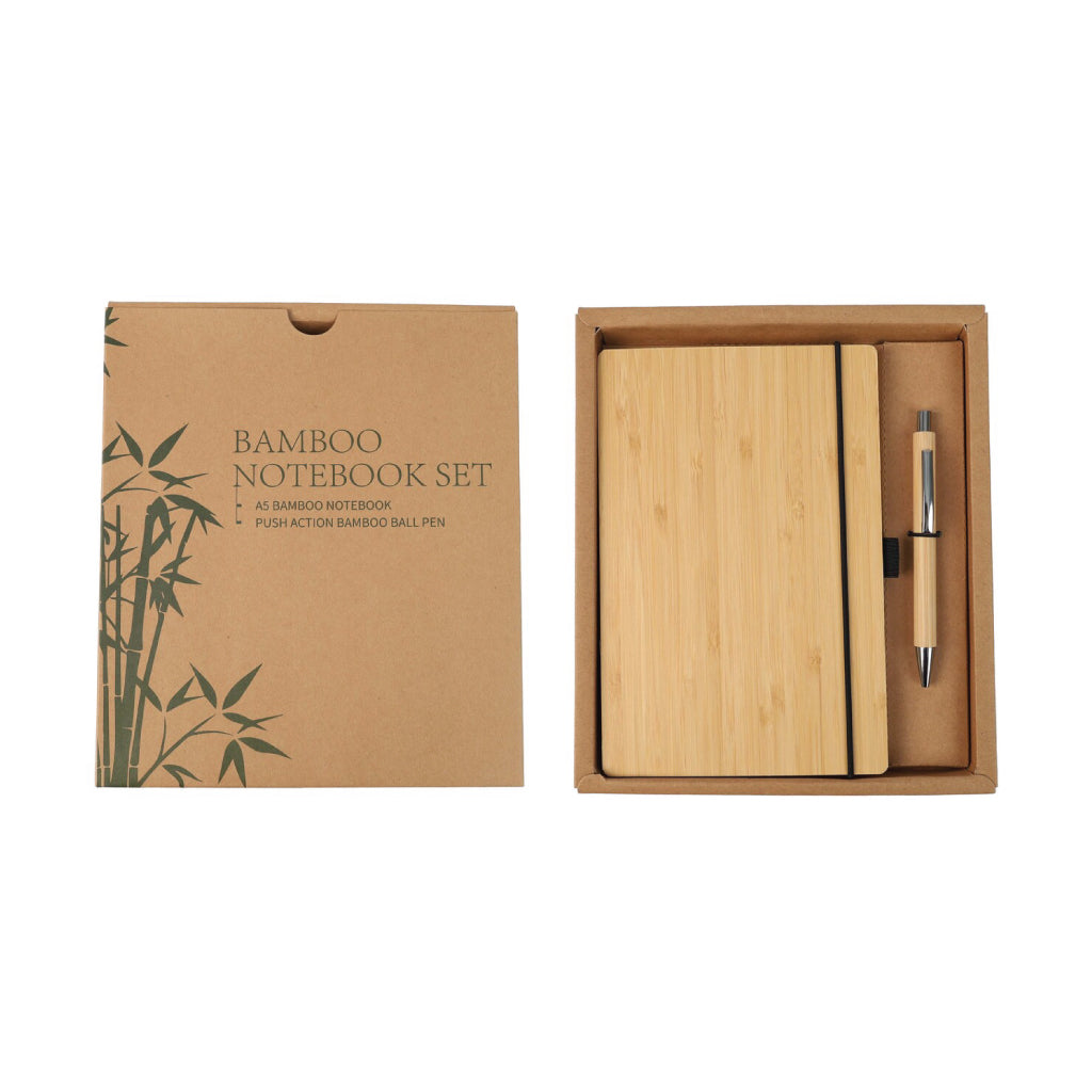 Cork Notebook & Pen Corporate Gift Set
