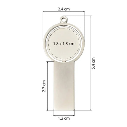 Metal Rotate USB Flash Drive