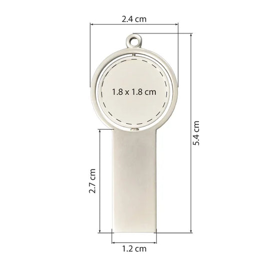Metal Rotate USB Flash Drive
