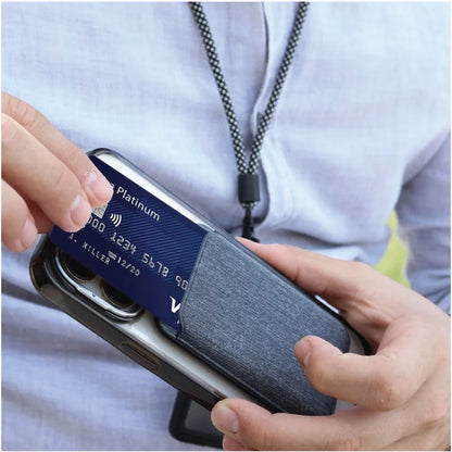 Elegant RFID Magnetic Card Holder & Stand