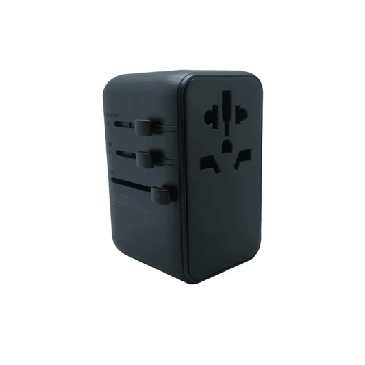 Travel Adaptor With Built In USB-C Cable