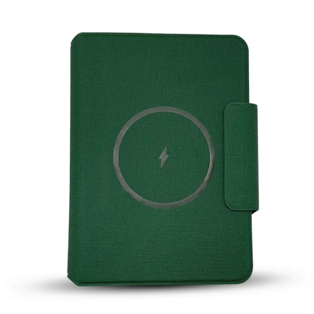 Wireless Charging Notebook With 5000mAh Power Bank