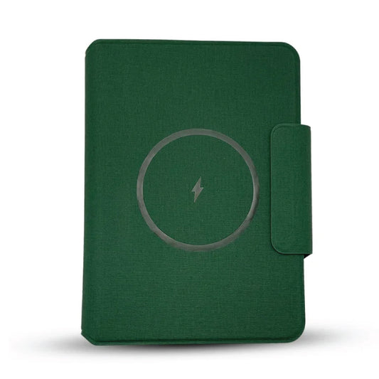 Wireless Charging Notebook With 5000mAh Power Bank
