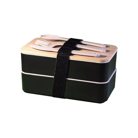 Wheat Straw Double Lunchbox