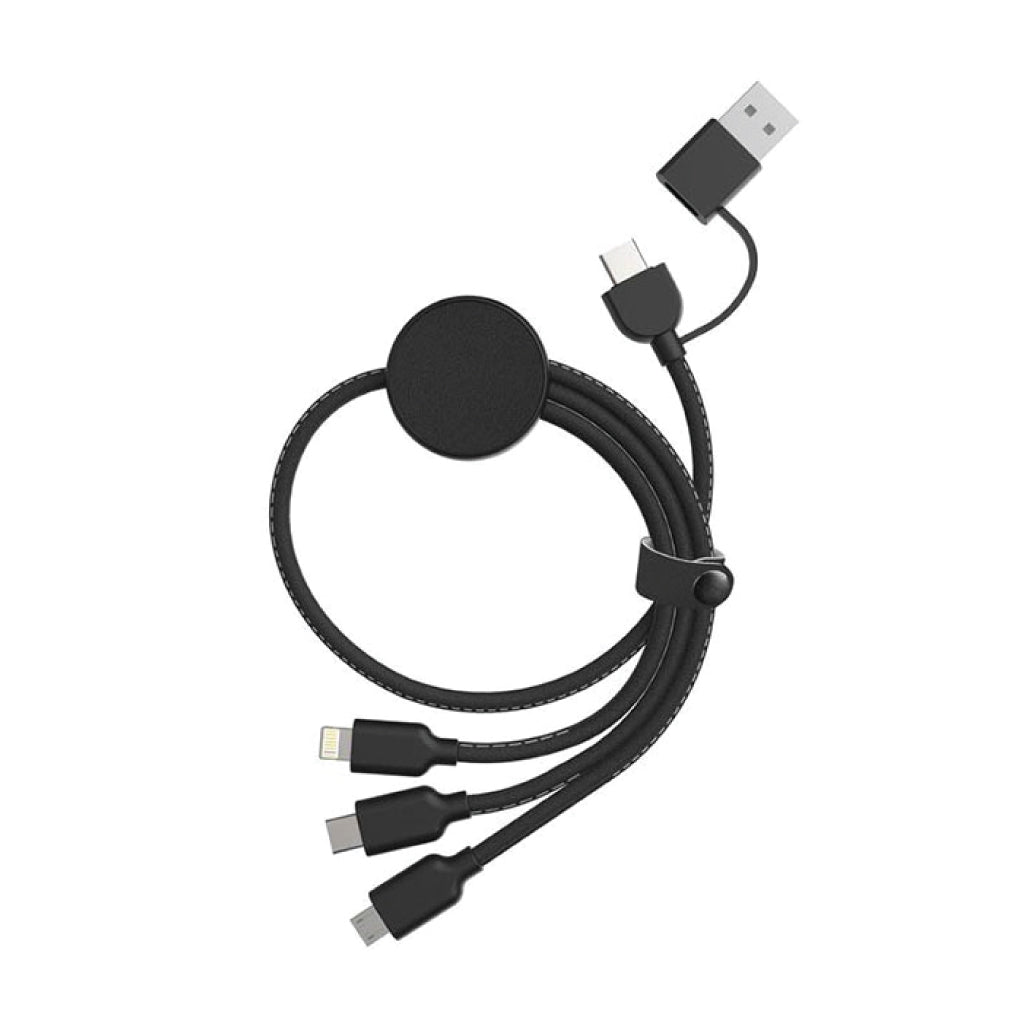 3 in 1 Cable with LED Logo