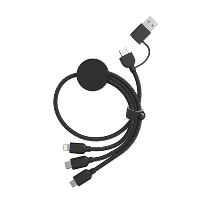 3 in 1 Cable with LED Logo