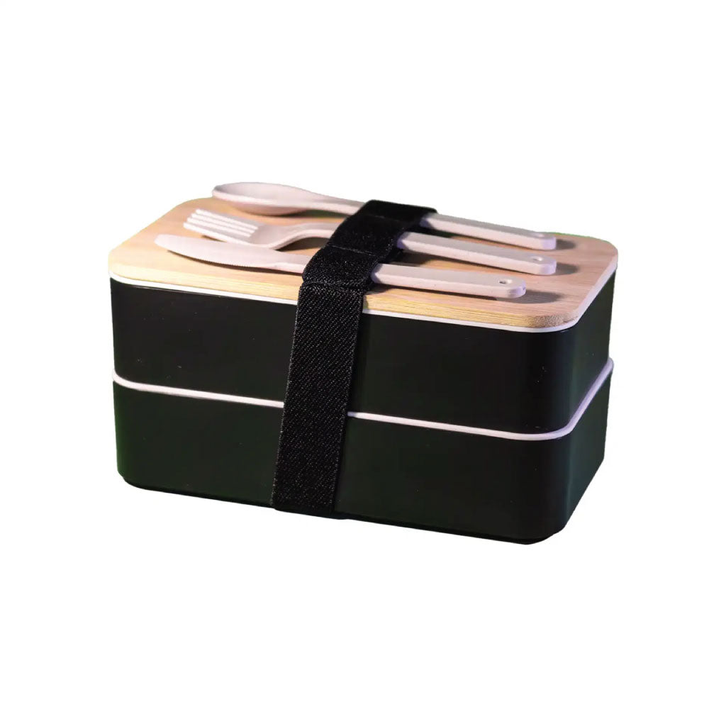 Wheat Straw Double Lunchbox