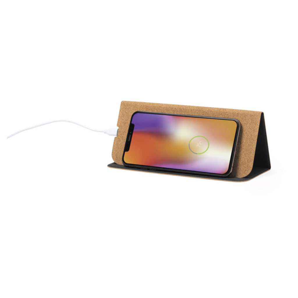 Cork Mouse Pad with 15W Wireless Charger