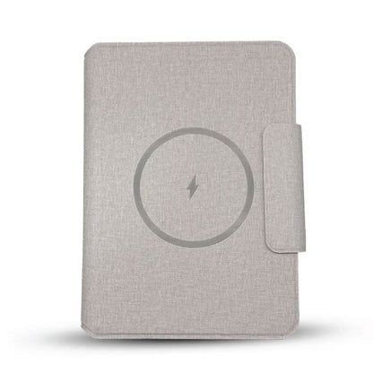 Wireless Charging Notebook With 5000mAh Power Bank