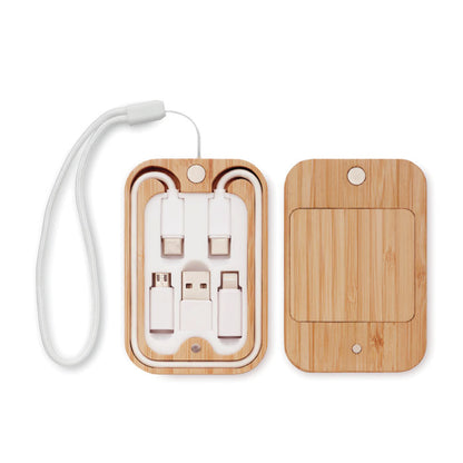 Wireless charger and 3-in-1 cable set