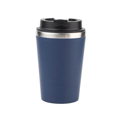 Gift Set Of Double Walled Tumbler, A5 Notebook And Pen – Navy Blue