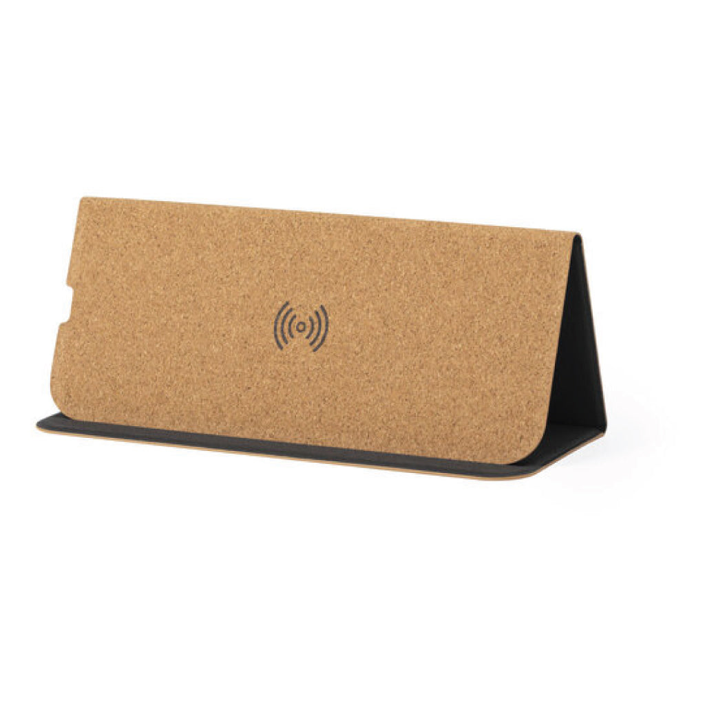 Cork Mouse Pad with 15W Wireless Charger