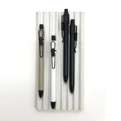 Push Action Ballpoint Pen with Hexagonal Fidget Spinner