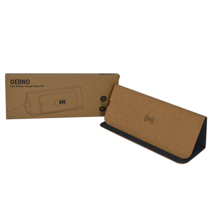 Cork Mouse Pad with 15W Wireless Charger