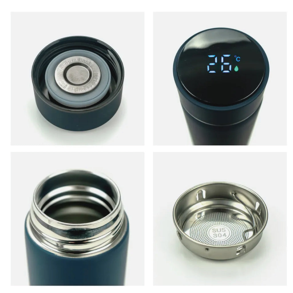 Smart LED Temperature Display Bottle