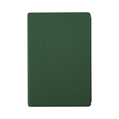 LENZEN - CHANGE ZERO Sustainable Gift Set with Refillable Notebook, Pen & USB Keychain - Green