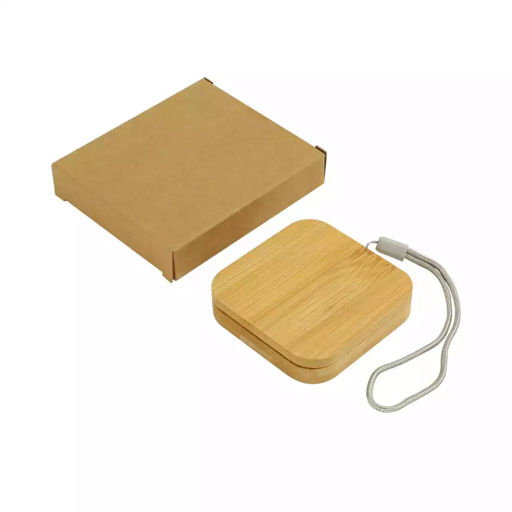Multi-Charging Cable Set in Bamboo Case