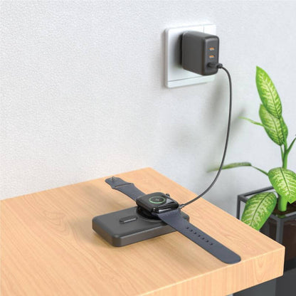 Memorii 10000mAh Mag Wireless Powerbank with Inbuilt Cables