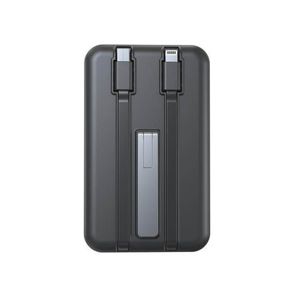 Memorii 10000mAh Mag Wireless Powerbank with Inbuilt Cables