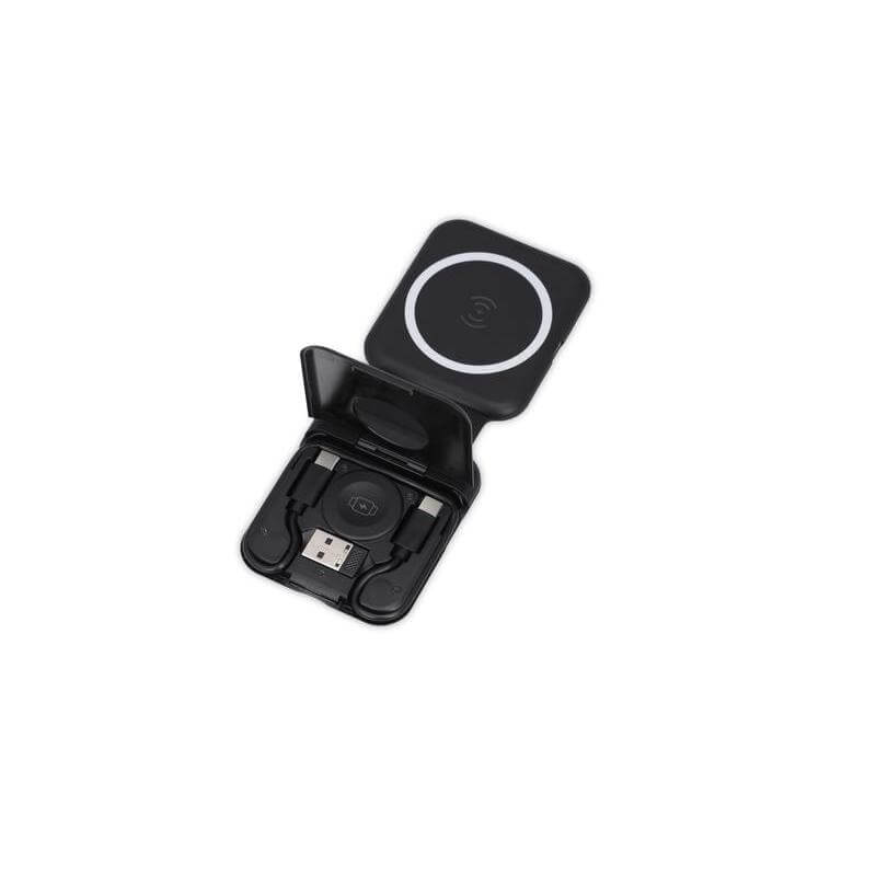 memorii Foldable 2-in-1 Wireless Charger and Multicable Set
