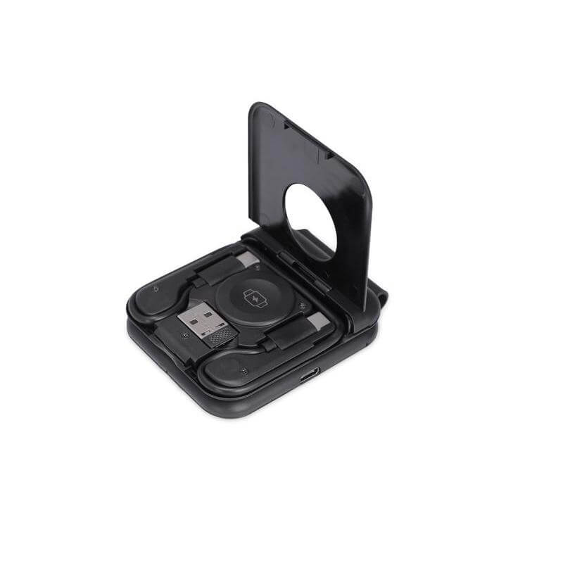 memorii Foldable 2-in-1 Wireless Charger and Multicable Set
