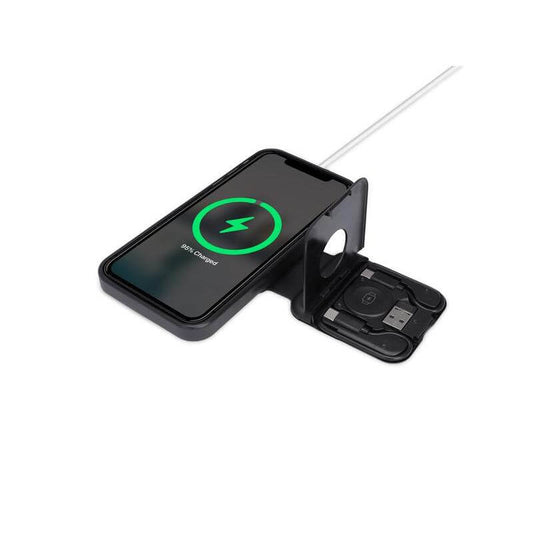 memorii Foldable 2-in-1 Wireless Charger and Multicable Set