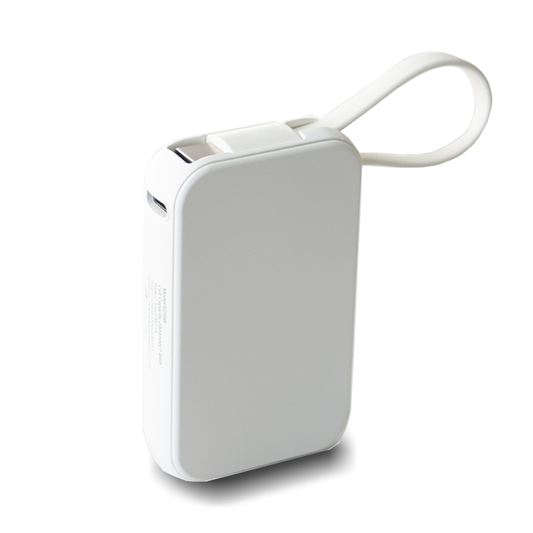 Compact 2000mAh power bank for emergencies