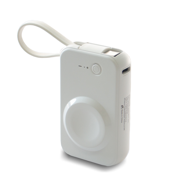Compact 2000mAh power bank for emergencies