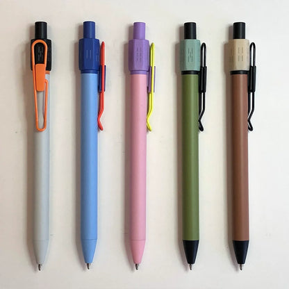 Push Action Ballpoint Pen with Hexagonal Fidget Spinner