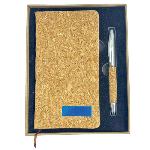 CORK NOTEPAD WITH PEN